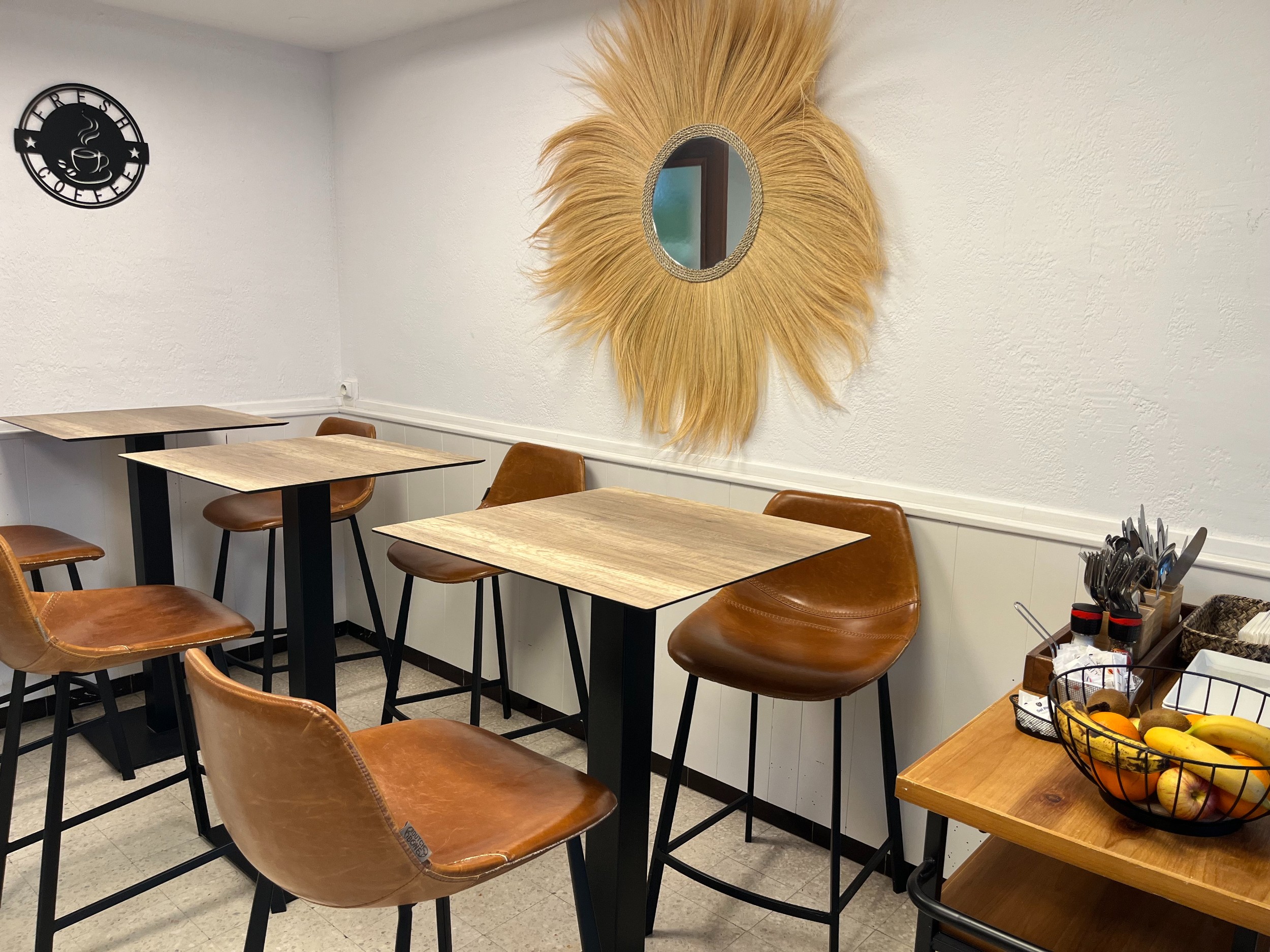 Salle du petit déjeuner - Hotel Saintes Maries de la Mer Mirage